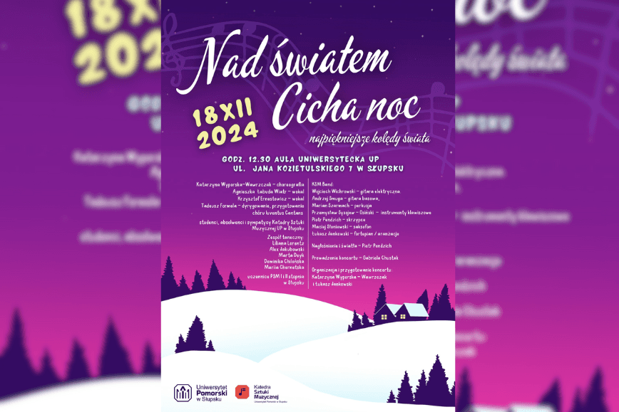 ZAPRASZAMY NA KONCERT "Nad światem cicha noc" Najpiękniejsze kolędy świata