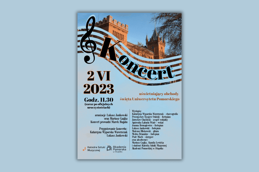 Muzyka, Pasja, Wspólnota - wyjątkowy koncert celebrowania Uniwersytetu Pomorskiego